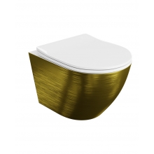 Miska WC Lavita Sofi Slim Brushed Gold